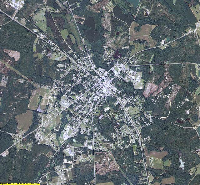 Treutlen County, Georgia aerial photography