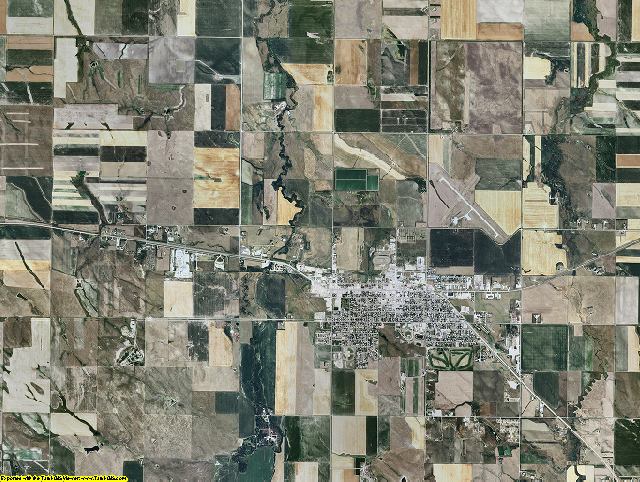 Tripp County, South Dakota aerial photography