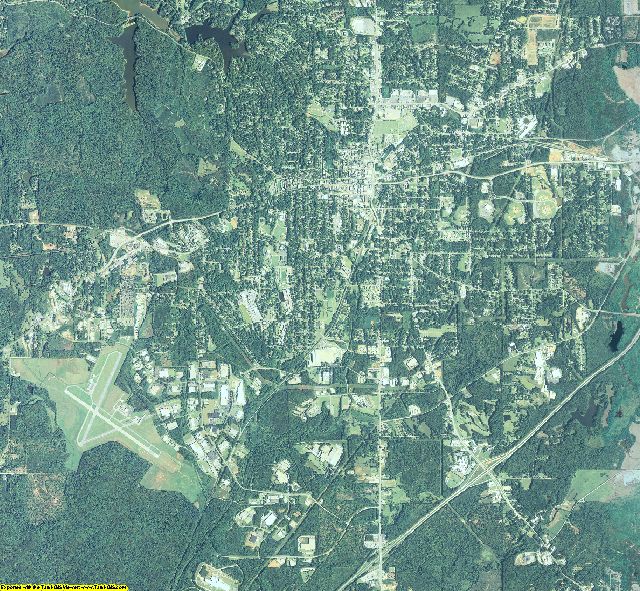 Troup County, Georgia aerial photography