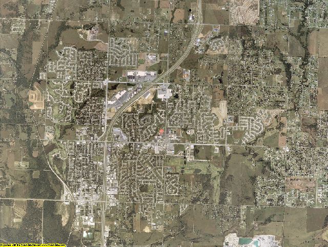 Tulsa County, Oklahoma aerial photography