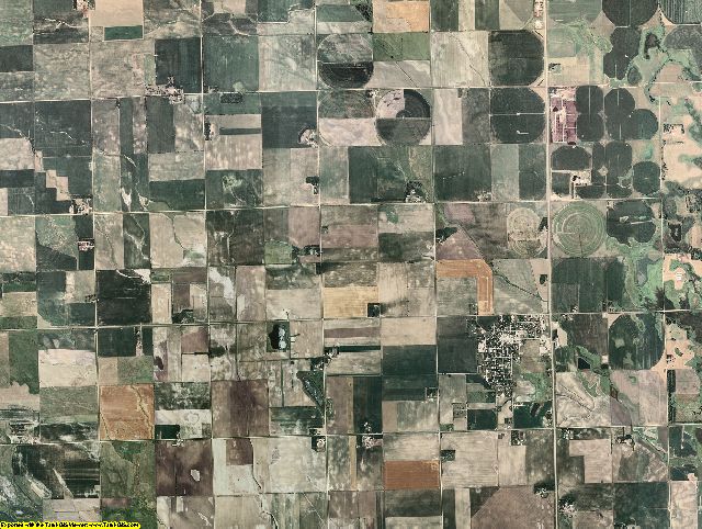 Turner County, South Dakota aerial photography