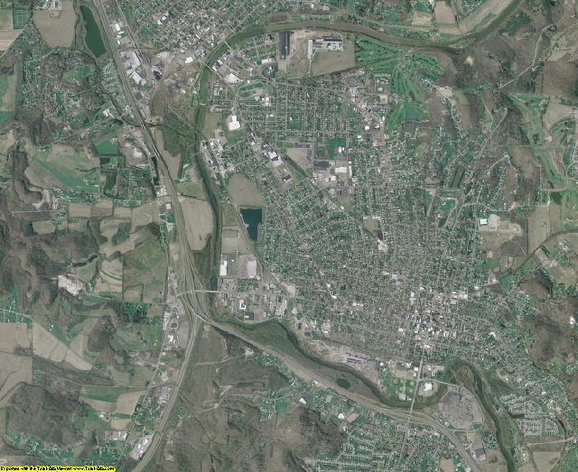 Tuscarawas County, Ohio aerial photography
