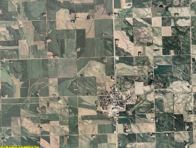 Union County, South Dakota aerial photography