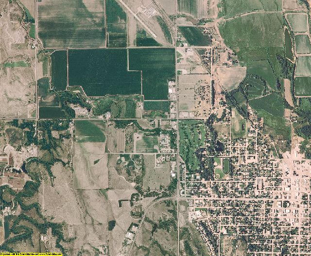 Valley County, Nebraska aerial photography