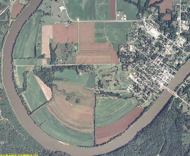 Van Buren County, Iowa aerial photography