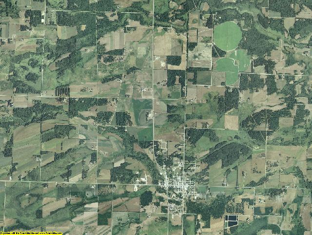 Wadena County, Minnesota aerial photography