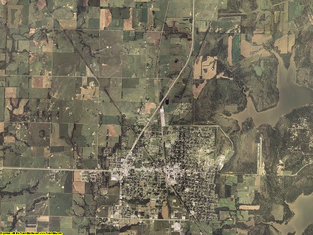 Wagoner County, Oklahoma aerial photography