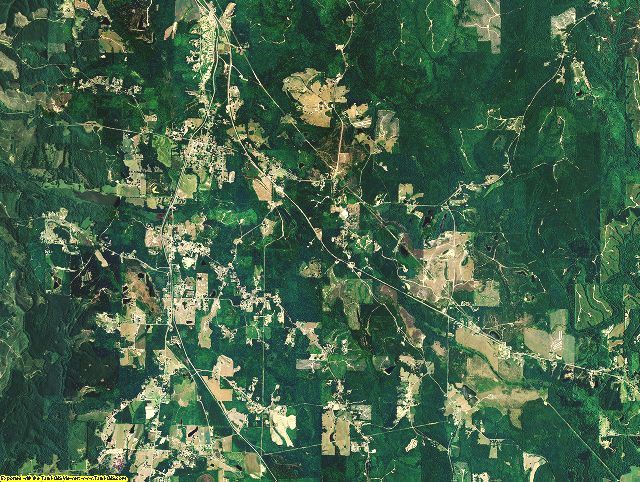 Walker County, Alabama aerial photography