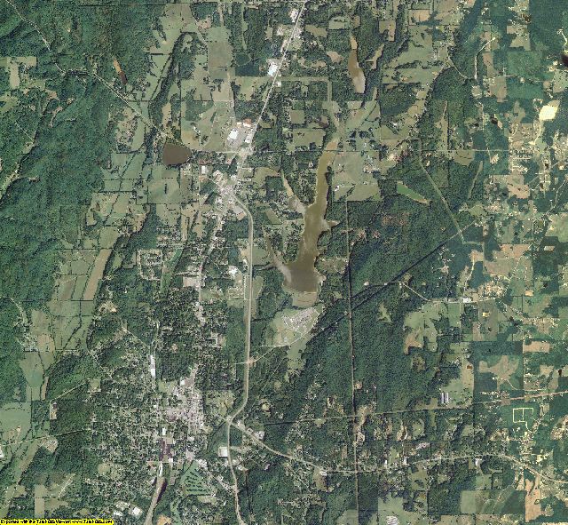 Walker County, Georgia aerial photography