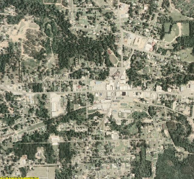 Walthall County, MS aerial photography detail