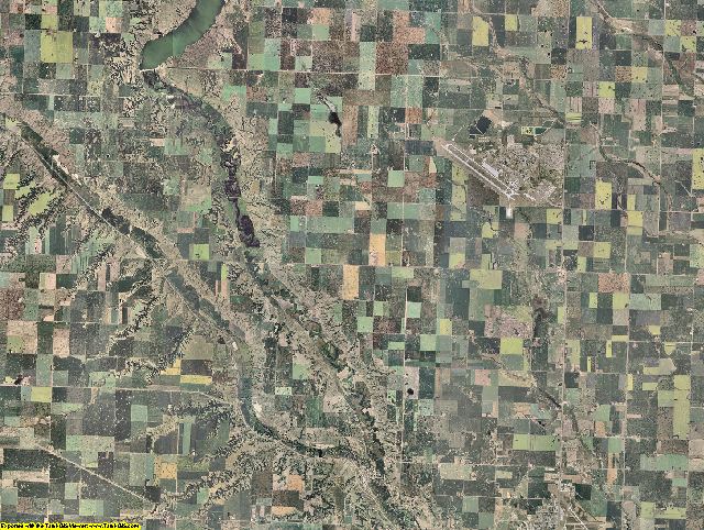Ward County, North Dakota aerial photography