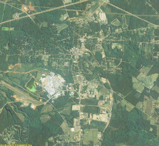 Washington County, Georgia aerial photography