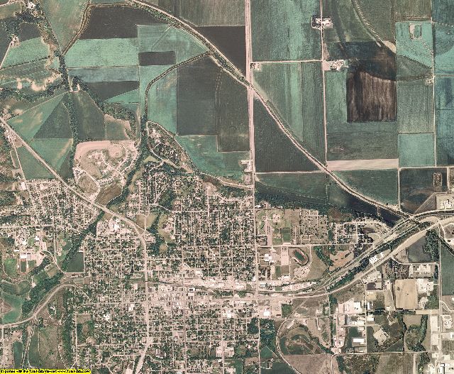 Washington County, Nebraska aerial photography