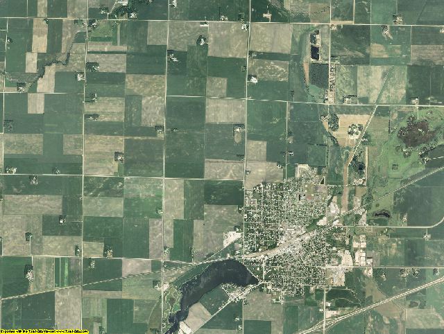 Watonwan County, Minnesota aerial photography