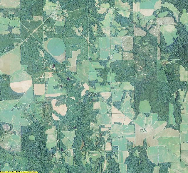 Webster County, Georgia aerial photography