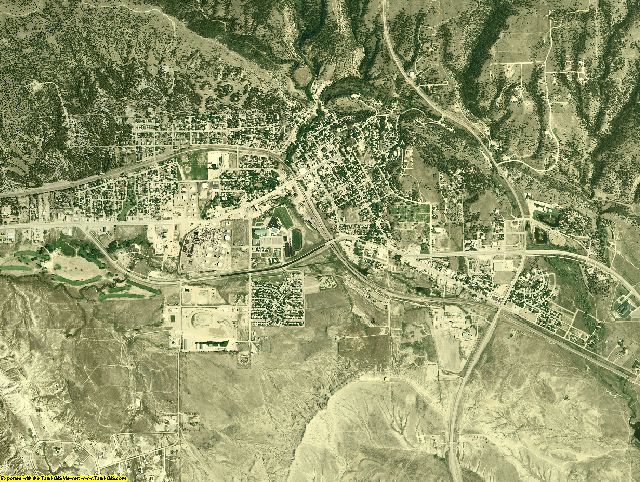 Weston County, Wyoming aerial photography