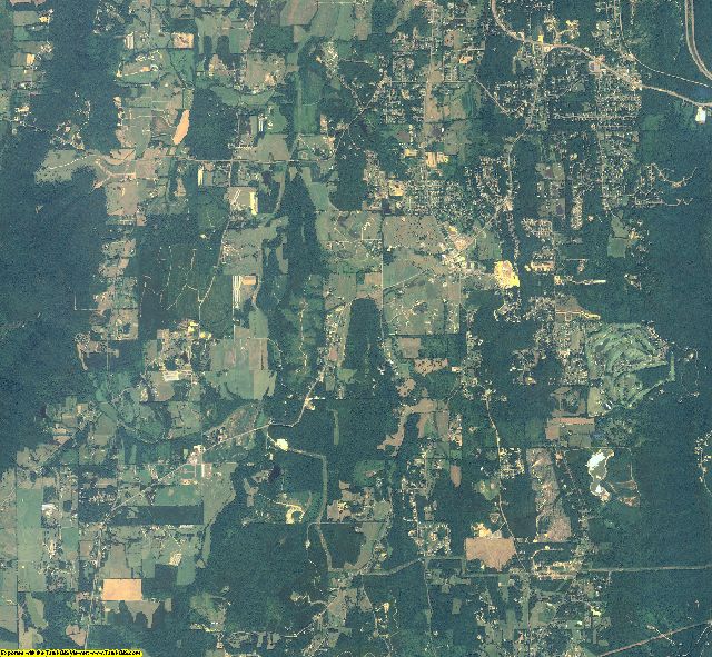 Whitfield County, Georgia aerial photography