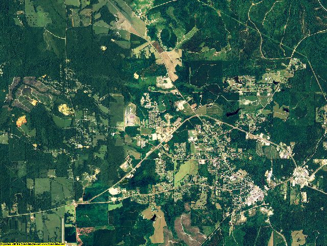 Wilcox County, Alabama aerial photography