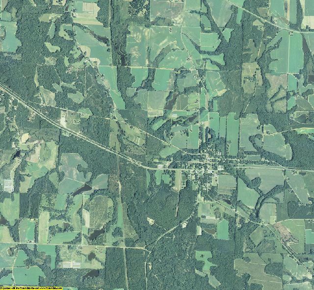 Wilcox County, Georgia aerial photography