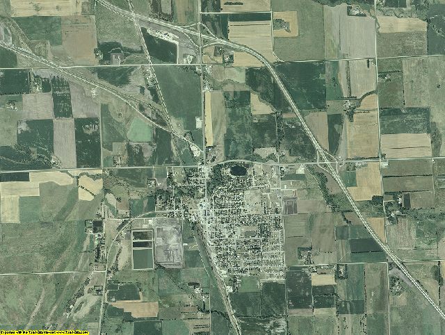 Wilkin County, Minnesota aerial photography