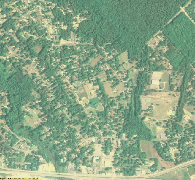 Wilkinson County, GA aerial photography detail