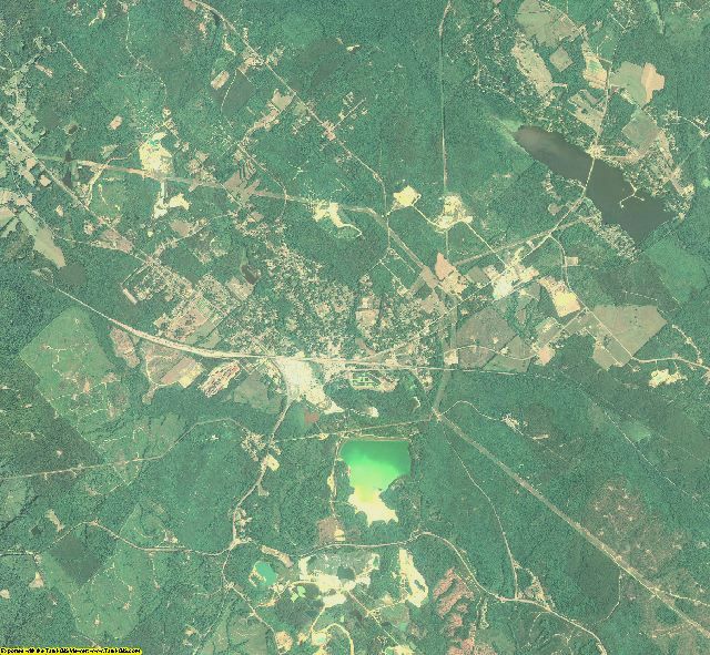 Wilkinson County, Georgia aerial photography