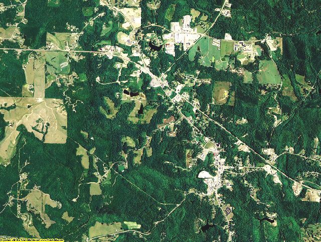 Winston County, Alabama aerial photography