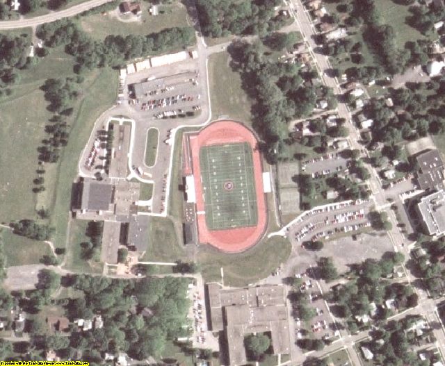 Yates County, NY aerial photography detail