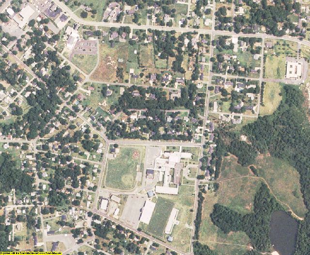 York County, SC aerial photography detail