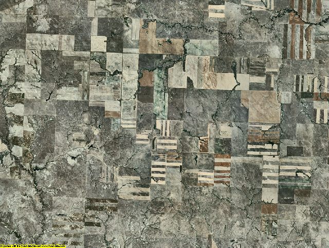 Ziebach County, South Dakota aerial photography