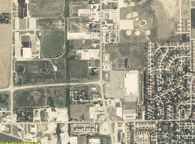 Adair County, Missouri aerial photography