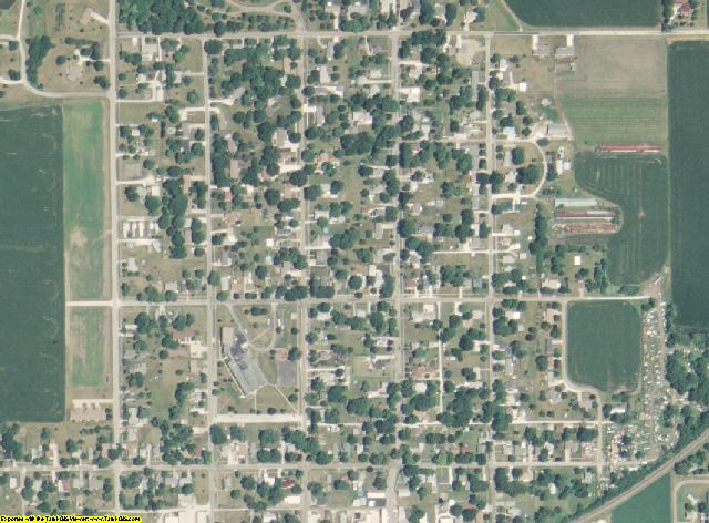 Adams County, Illinois aerial photography