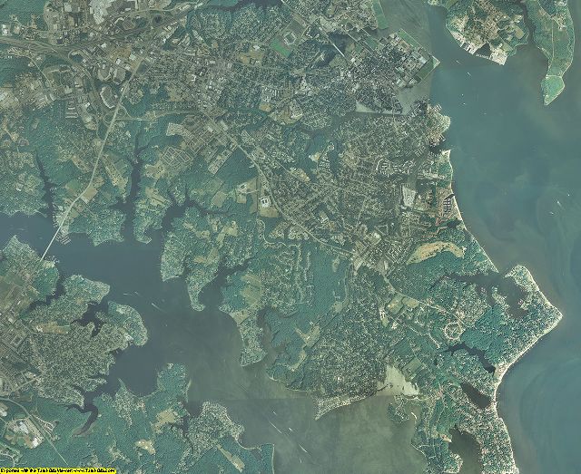 Anne Arundel County, Maryland aerial photography