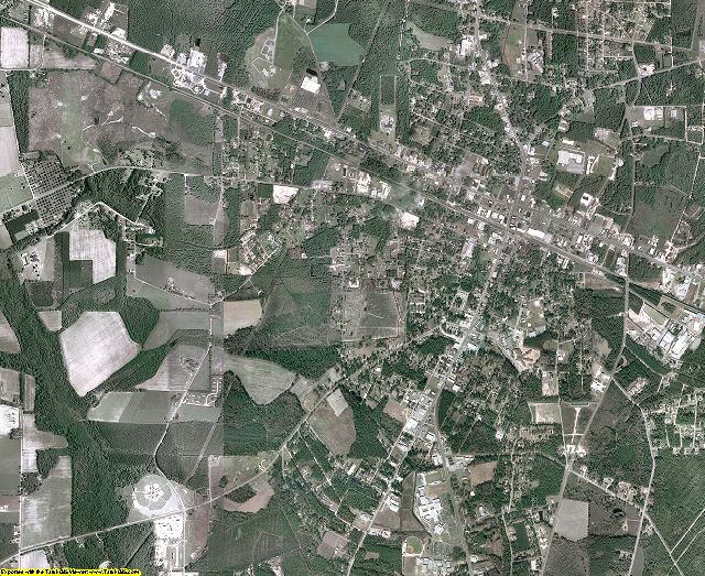 Appling County, Georgia aerial photography