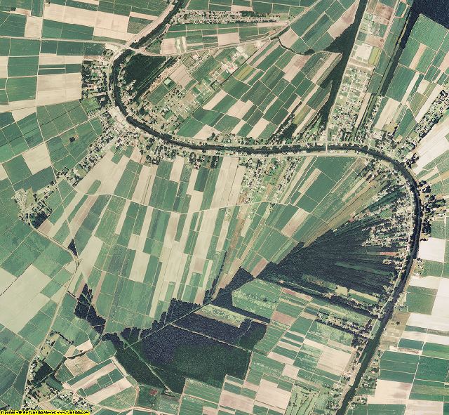 Assumption County, Louisiana aerial photography