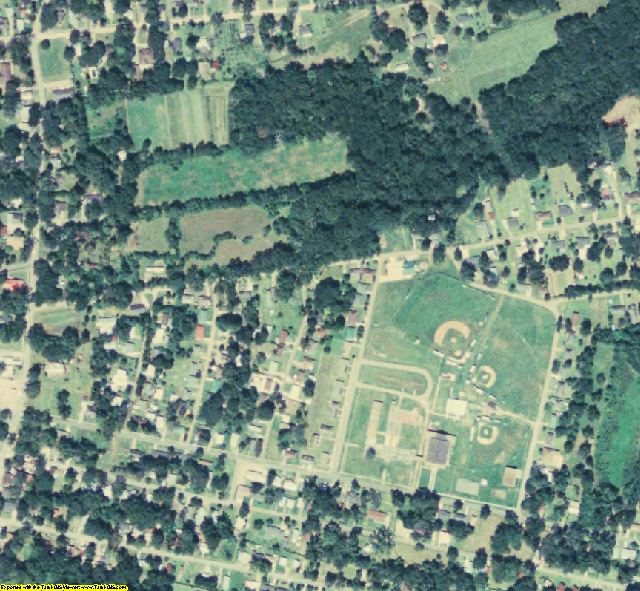 Avoyelles County, LA aerial photography detail