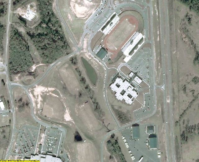Baldwin County, GA aerial photography detail
