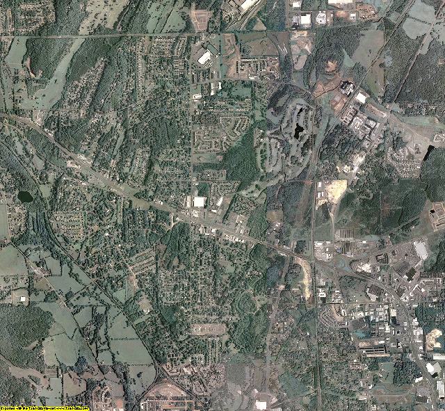 Bartow County, Georgia aerial photography