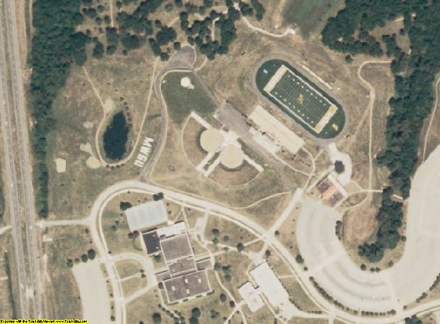 Buchanan County, MO aerial photography detail