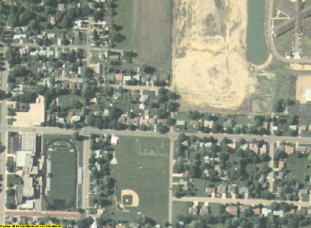 Bureau County, IL aerial photography detail