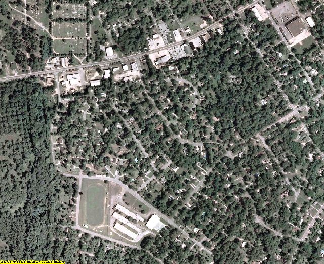 Burke County, GA aerial photography detail