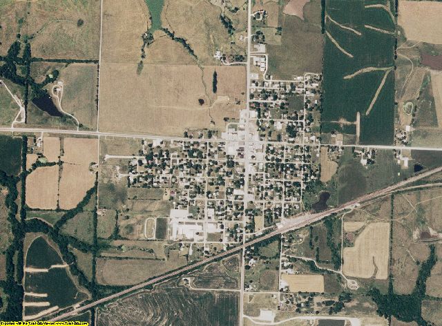 Caldwell County, Missouri aerial photography
