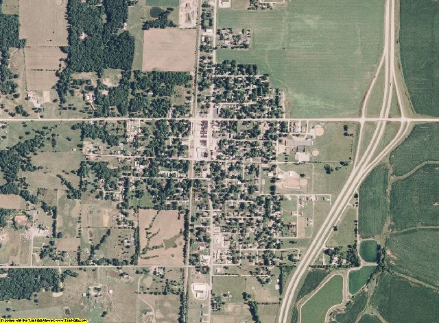 Callaway County, Missouri aerial photography