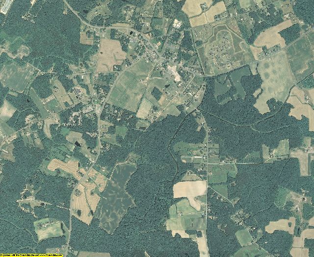 Caroline County, Maryland aerial photography