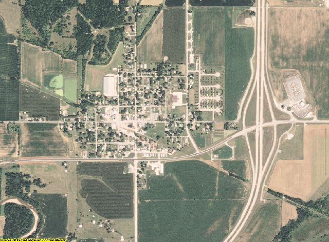 Clark County, Missouri aerial photography