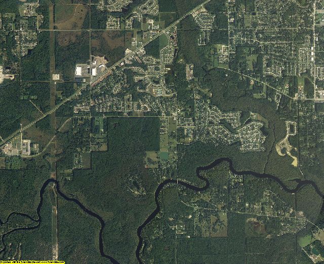 Clay County, Florida aerial photography