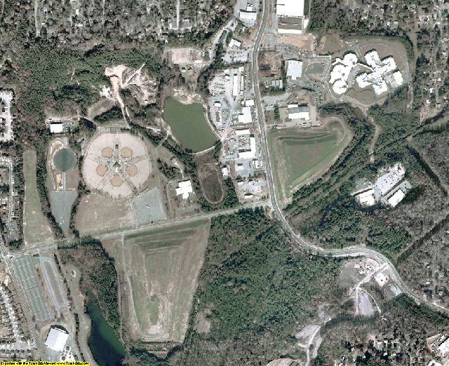 Cobb County, GA aerial photography detail