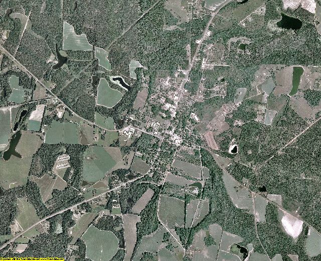 Colquitt County, Georgia aerial photography
