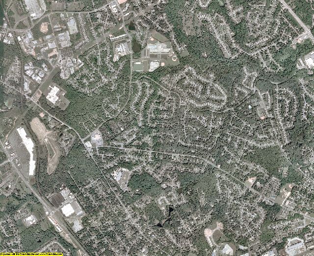 Columbia County, Georgia aerial photography