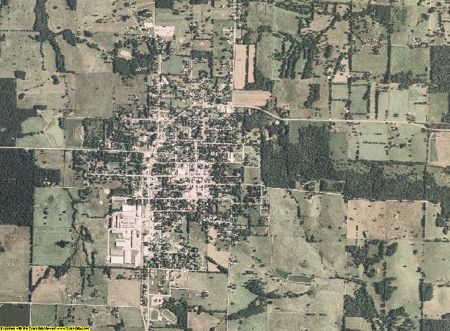 Dade County, Missouri aerial photography